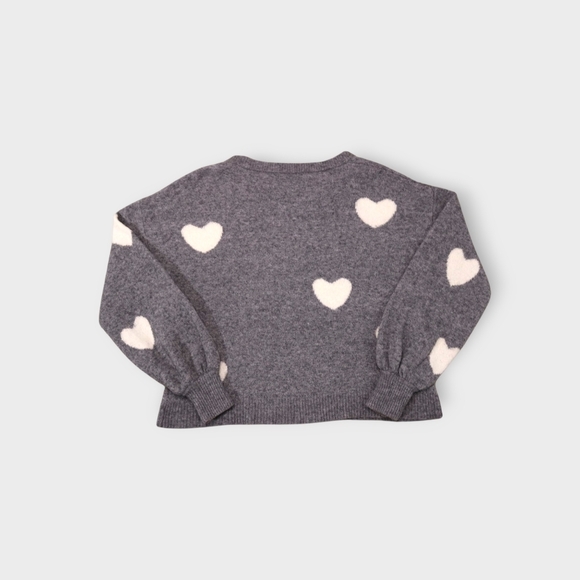 Madewell Heart Dot Balloon-Sleeve Pullover Alpaca Wool Sweater Womens Size XXS - Picture 13 of 13